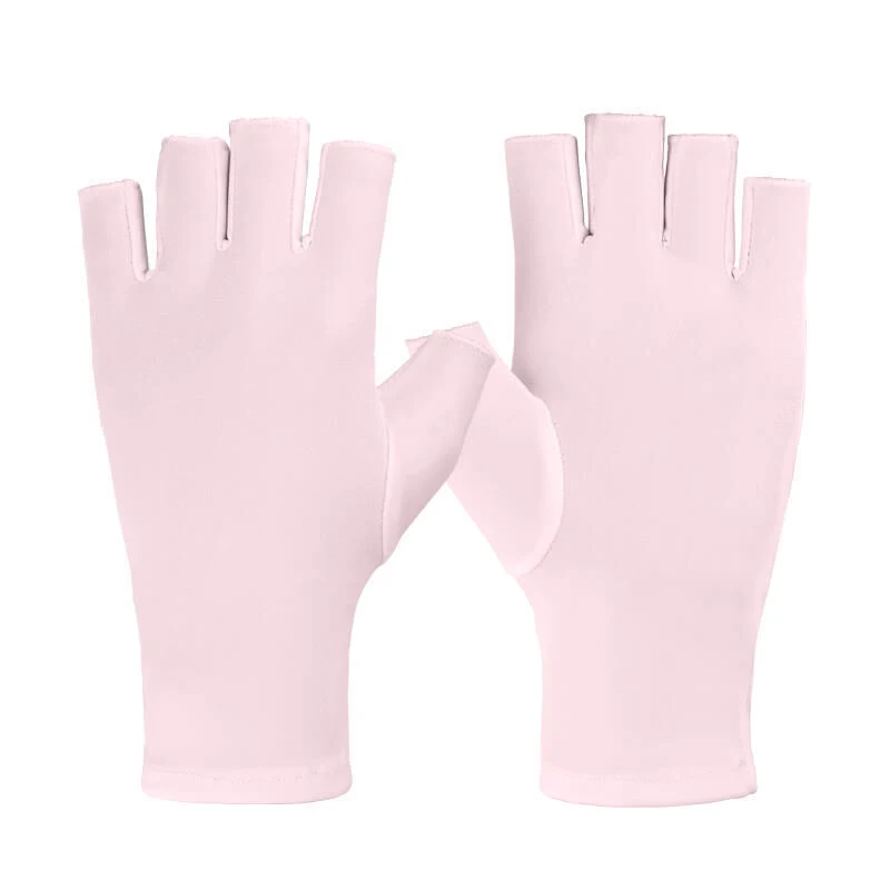 Handschoenen Voor Vrouwen Met Elastische Halve Vinger Bloot Twee Vingers, Outdoor Uv-Bestendige Rij-Sporthandschoenen