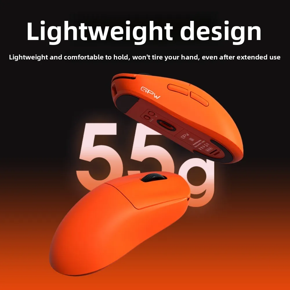 Limited Edition Color Tri-Mode Wireless Gaming Mouse Bluetooth 2.4G Rechargeable Ergonomic Silent Mouse for PC Laptop Computer