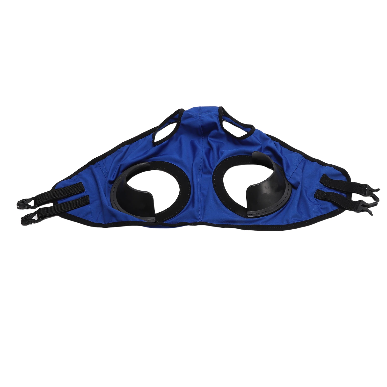 غطاء عين الحصان عالي التمدد من البوليستر المصنوع من جلد البولي يوريثان ومقاوم للرمال وقابل للتنفس لمستلزمات حزام الفروسية