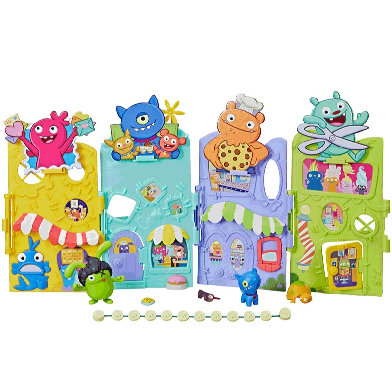 Ugly Doll Ugly Village Set Uglydolls Kidsren's Anime Doll Castle House Toy