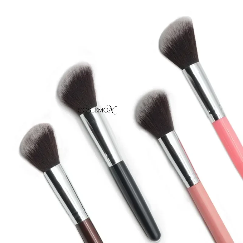 Make Up Brush for Powder Sculpting Application Fiber Hair Professional Blush Brush for Natural Glow Soft Dense Beauty Tools