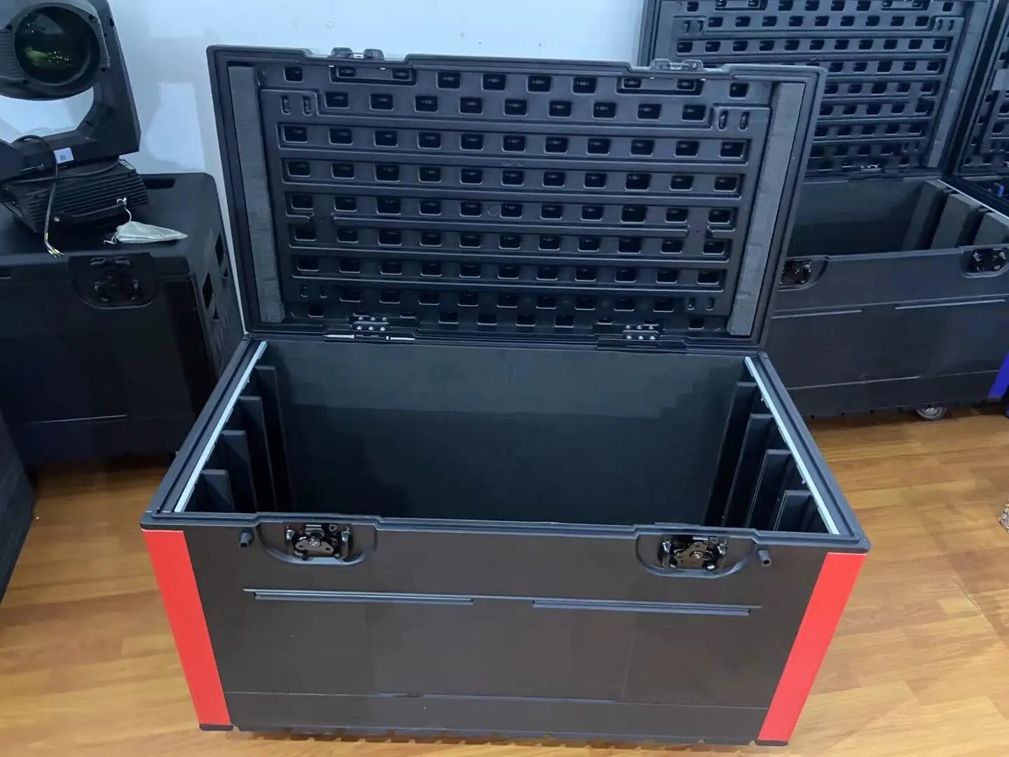 LED Display Storage Flight Tool Case Hard Plastic Case for Audio Equipment