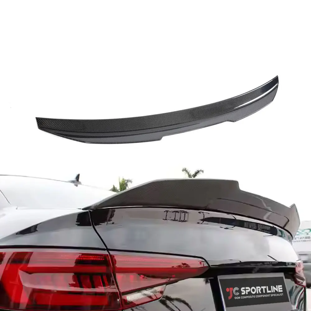 

GT Style A4 S4 Carbon Fiber Rear Spoiler Trunk Wing for AUDI A4 S4 B9 Sedan 2015-2023