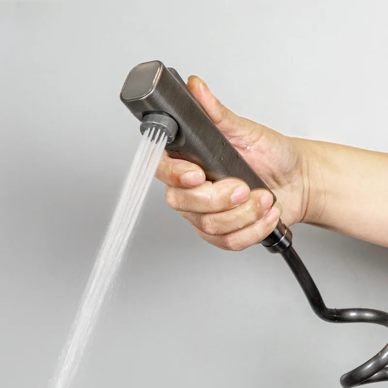 ชุดฝักบัวเรนชาวเวอร์แบบติดผนัง 4 ฟังก์ชั่น รุ่นยอดนิยม พร้อมหัวฝักบัวทรงสี่เหลี่ยมและหัวฉีดแบบมือถือ