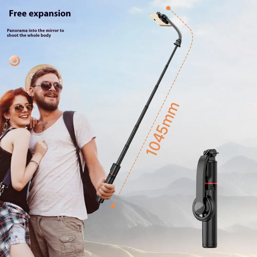 확장 가능한 셀카봉 초경량 휴대용 셀카봉 초경량 자기 셀카봉 삼각대(360도 고)