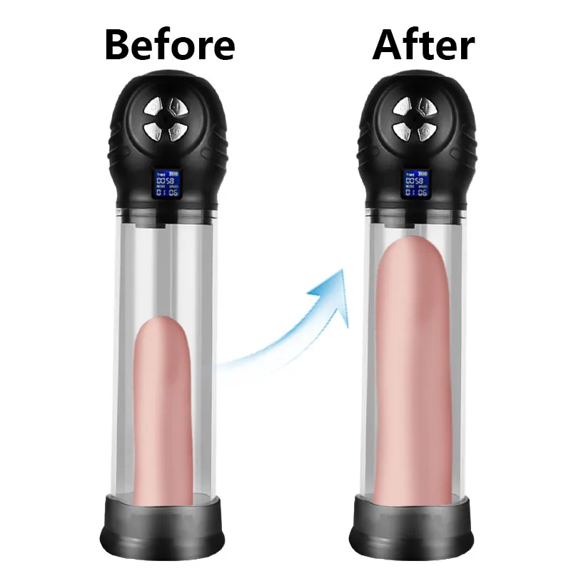 Electric Penis Pump Vacuum Pump For Penis Enlargement Penile Masturbators Sex Toys for Men Exercising Men's Dick