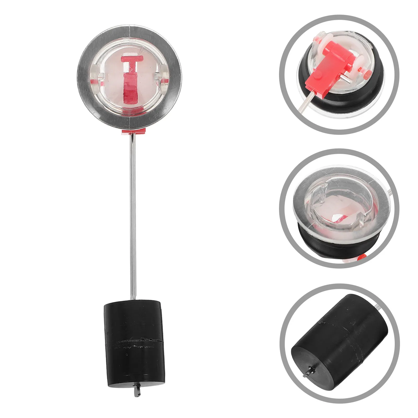 2Pcs Generator Tank Level Gauge Replacement Easy Install Cylindrical Float Rod for Gas Generators Fuel Monitoring Automotive