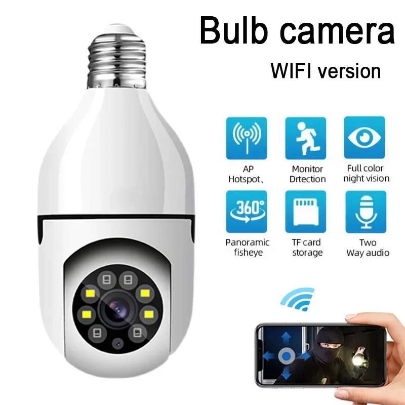 

Safety Wireless Camera WiFi HD 1080P Smart Home Monitoring Camera Full Color Night Vision Automatic Human Tracking Zoom Monitor