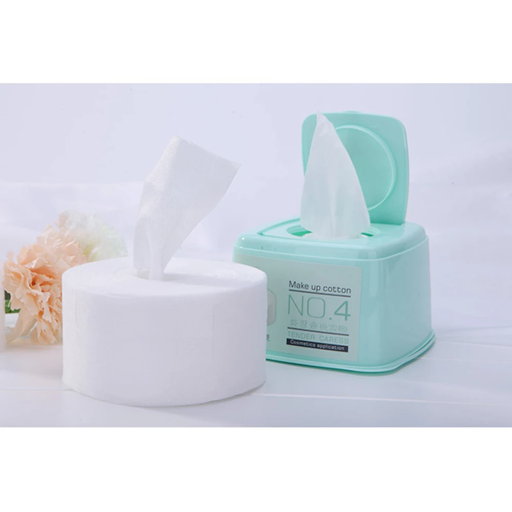 

2pcs Cotton Pads Facial Extracted Makeup Removal for Face Ultra Thin Soft Comfortable Non Woven Fabric Lightweight Portable