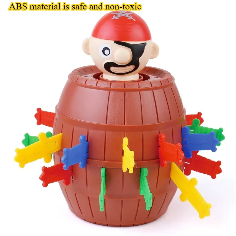 

Pop-Up Surprise Pirate Barrel Stylish Desk Ornament Unique Home Decor Gift