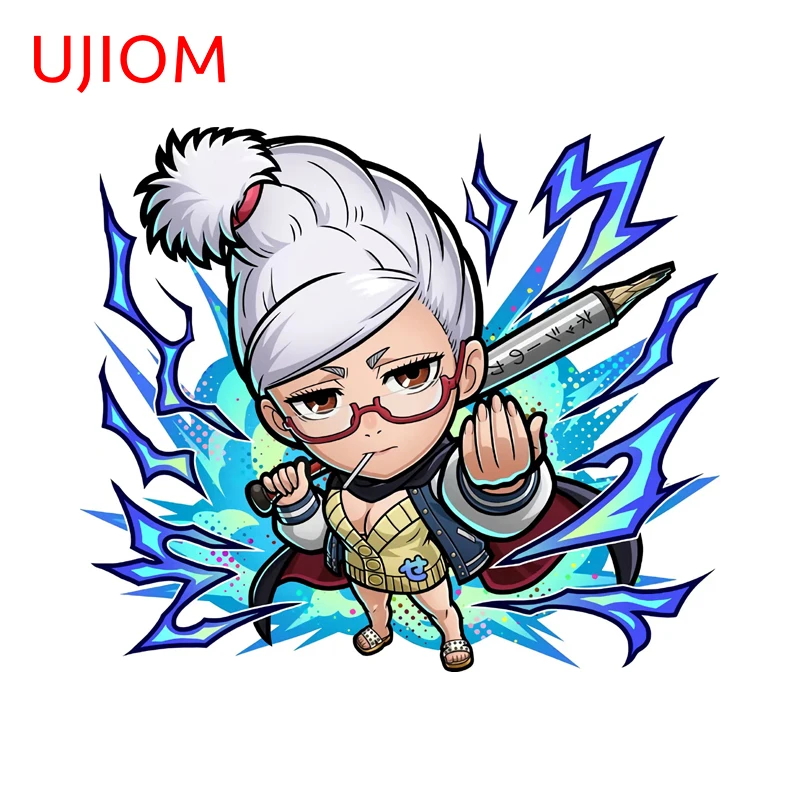 UJIOM Ayase Seiko Cool Cartoon Wall Stickers Interesting Atractive Vestibule Wardrobe Decal Scratch Proof Bathroom Accessories