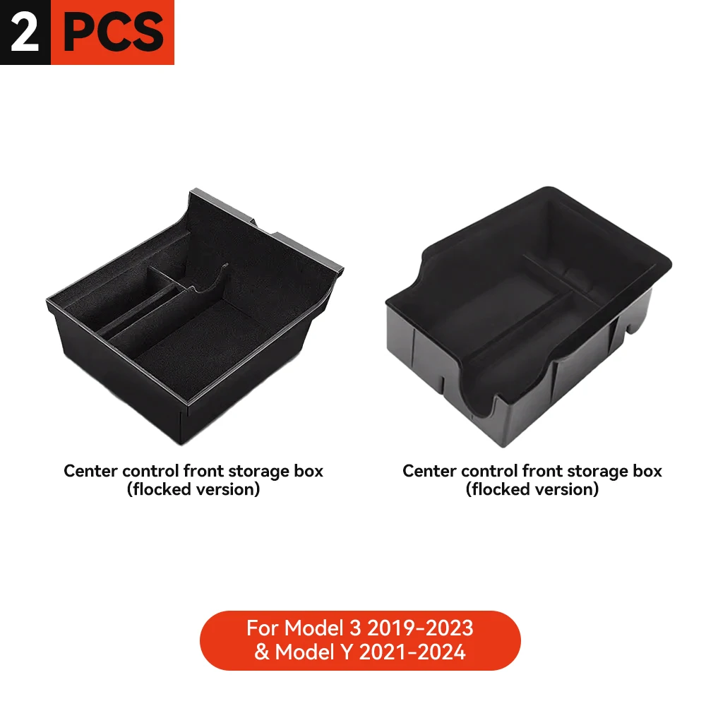 Auto Opbergdoos Voor Tesla Model 3/Y Highland Junipe Middenarmsteun Verborgen Doos Bekerhouder Console Organizer Auto Box accessoires