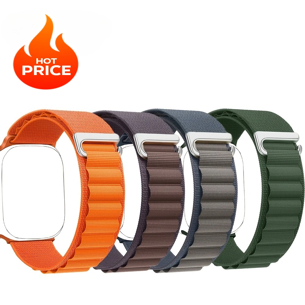 Alpine Watchband for Apple Watch Band 45mm 49mm Iwatch Series 10 42mm 46mm 9 8 7 Se Ultra 2 44mm 41mm 40mm Correa Strap Bracelet