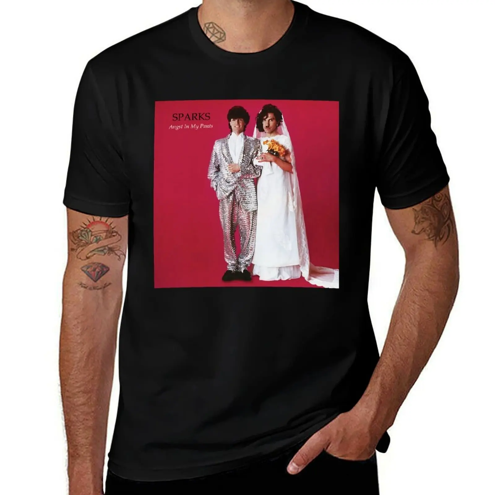 Sparks angst in my pants T-Shirt Casual Minimalist Short Sleeve Top T-Shirt
