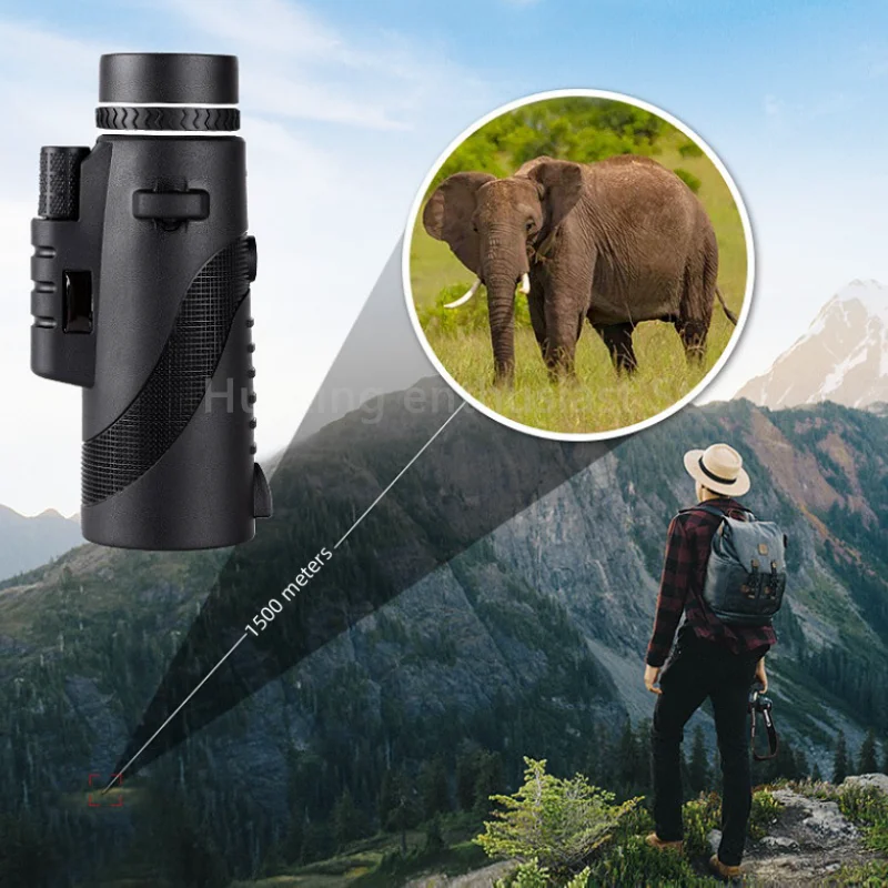 

Портативный зум HD 40x60 телескоп складной дальний мини-телескоп для охоты и спорта на открытом воздухе походные поездки