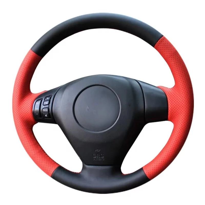 Customize DIY Car Steering Wheel Cover For Old Mazda 3 Mazda 5 Mazda 6 2003-2009 Car Interior Accessories Steering Wrap
