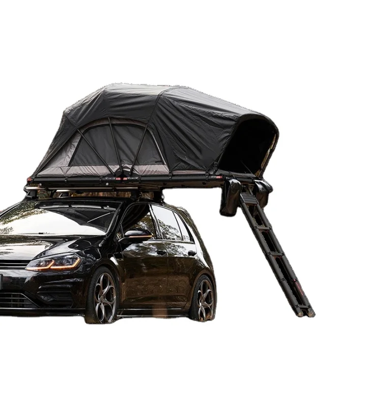 

Easy Set Up 3-4 People Fold Out Car Roof Tents Insulated Aluminum Hard Shell 4 People Rooftop Tent