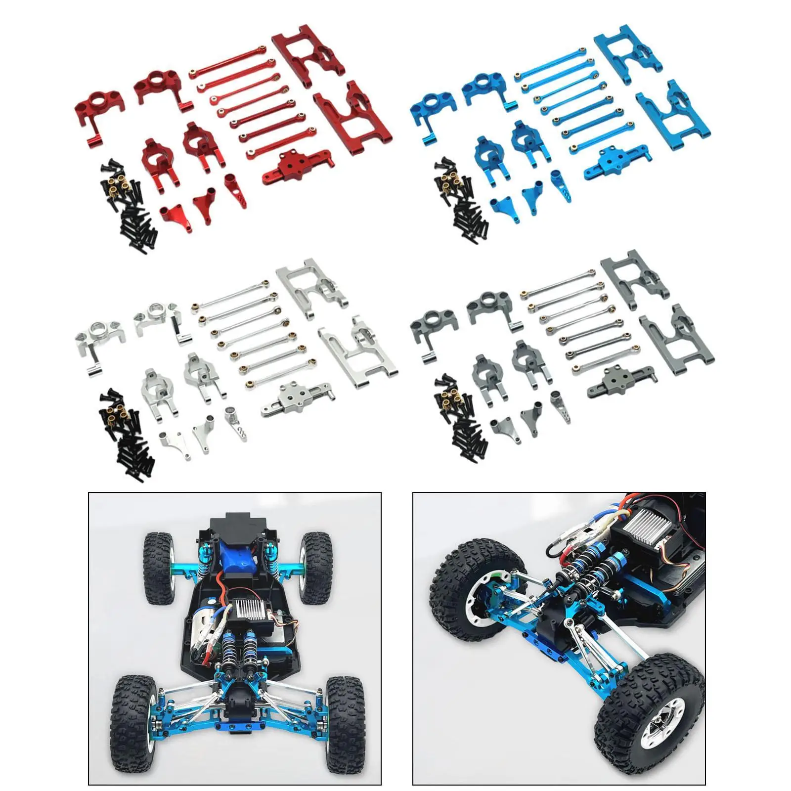 

Запасные компоненты для радиоуправляемых автомобилей, набор деталей 124006, 12423, 12427, 12428, 12429 Модель Wltoys