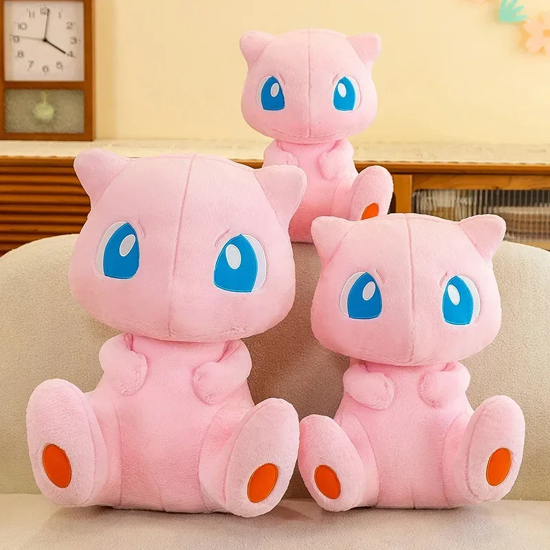 New Pokemon Mew Plush Huge Toys Mewtwo 35-70CM Pokémon Anime Doll Cute Rabbit Stuffed Plushie Gift for Children Birthday Kids