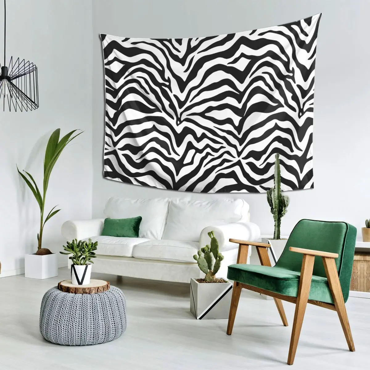 Zebra Print Tapestry Decoration Art Aesthetic Tapestries for Living Room Bedroom Home Wall Cloth Wall Hanging