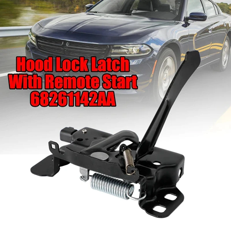 

Для Chrysler 300 Dodge Charger 2011-2022 с дистанционным запуском капота защелка 68261142AA 55113780AB