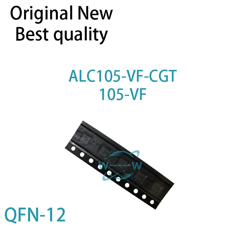 (5-10 PCS)NEW ALC105-VF-CGT ALC105-VF- 105-VF QFN-12 IC Chip electronic