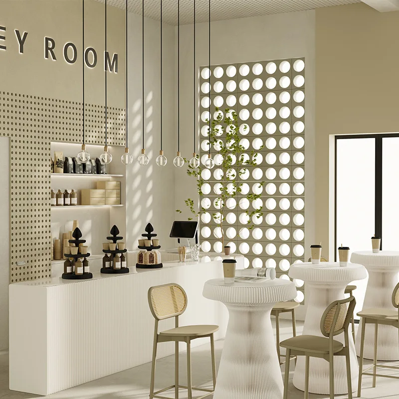 

Eighteen Paper Display Cabinet Figure Jewelry Shelf Office Screen Partition Commercial Folding Bench Low Stool