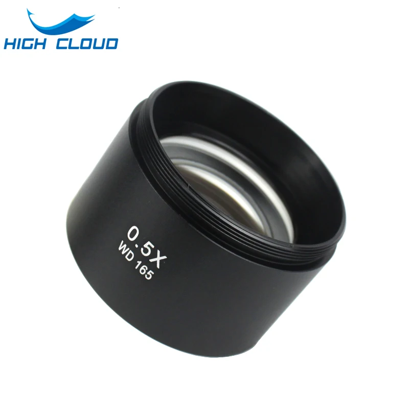 0.3X 0.5X 0.7X 0.75X 1X 1.5X 2.0X عدسة موضوعية مساعدة للتكبير مجهر ستيريو الموضوع 48 مللي متر للمجهر ثلاثي العينيات #3
