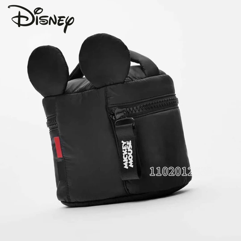 Disney Mickey New Cosmetic Bag Fashion Portable Makeup Bag High Quality Cartoon Fashion Travel Storage Bag Large Capacity