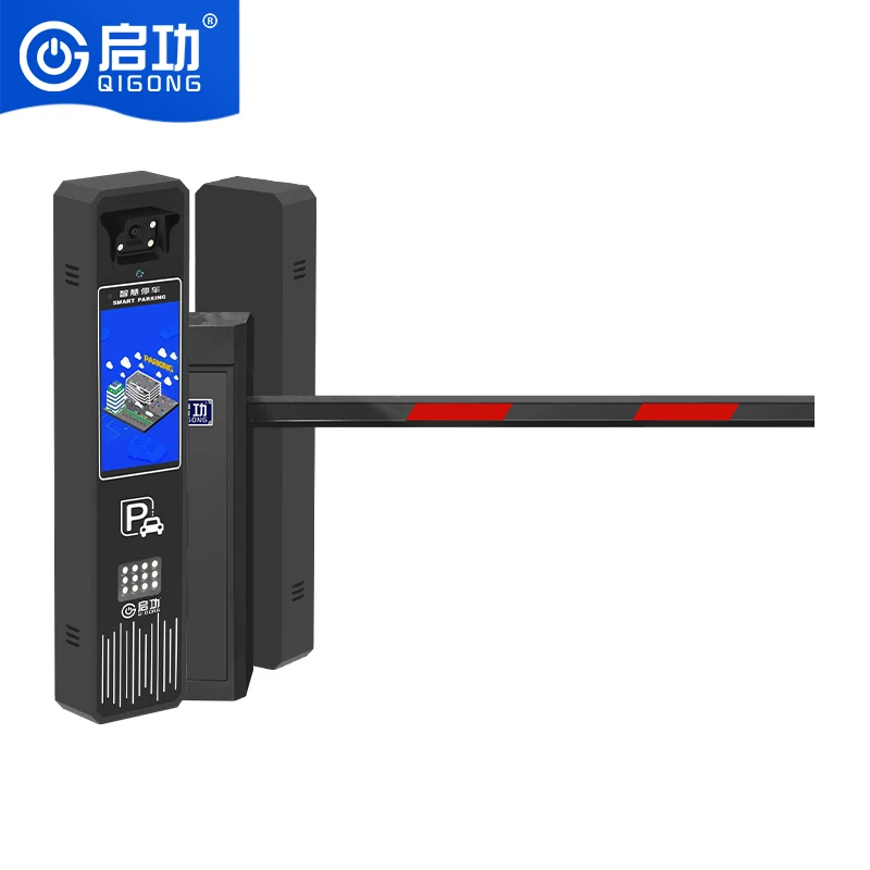 

Портативный расширяемый безопасный барьер из стали Qigong, автоматический парковочный барьер для безопасности дорог на открытом воздухе и контроля толпы