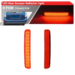 For Toyota Prius+ 12-20 Yaris Cross 21+ Prius V/Prius C Scion tC LED Rear Bumper Reflector Light Car Tail Brake/Stop Signal Lamp