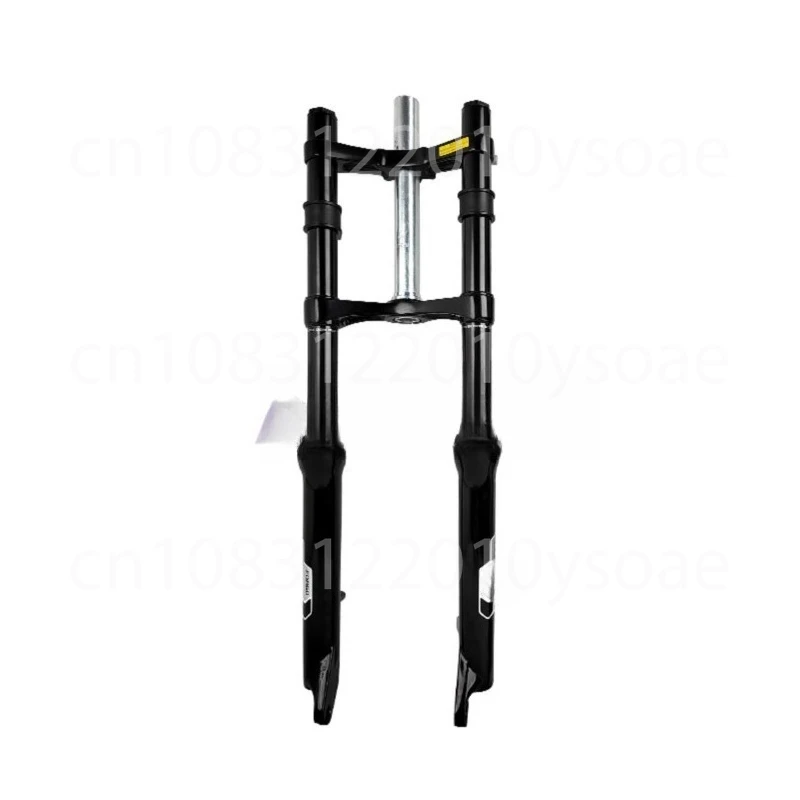 

Aluminum alloy 20 inch double shoulder bicycle suspension front fork electric bike suspension coarse tire 4.0 inch