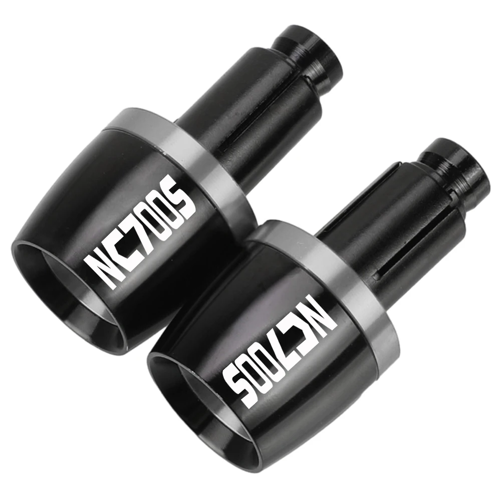 

For HONDA NC700S NC700 S NC 700S 2012-2013 Motorcycle Handle Bar Ends 22MM Hand Grips Caps Handlebar Gear Balanced Plug Slider