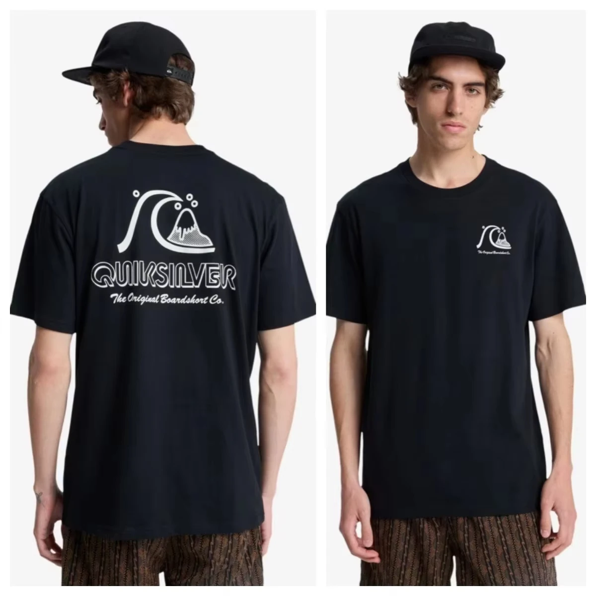2026 Men's Oversized T Shirt Outdoor Surf Circular Emblem Graphic Print Short Sleeve Cotton Unisex Tee