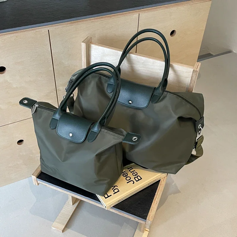 

Nylon Short Business Trip Travel Bag Fitness Big Large Capaci Handbag Women's Yoga Training Sports Bag Shoulder Bag WT650