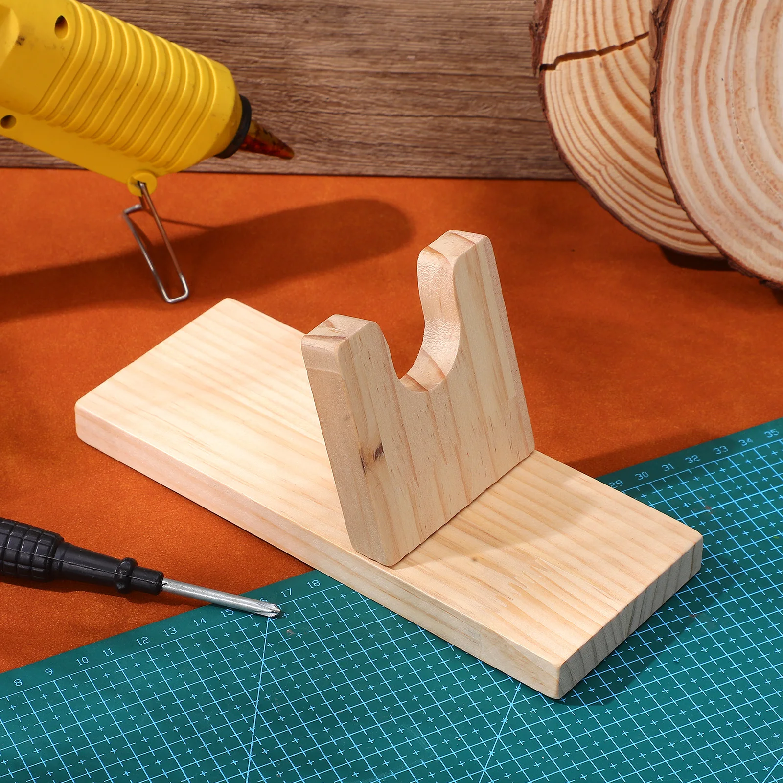 

Hot Glue Gun Fixture Shelf Support Holder Holders for Crafts Tool Hair Rack Adhesive Stand