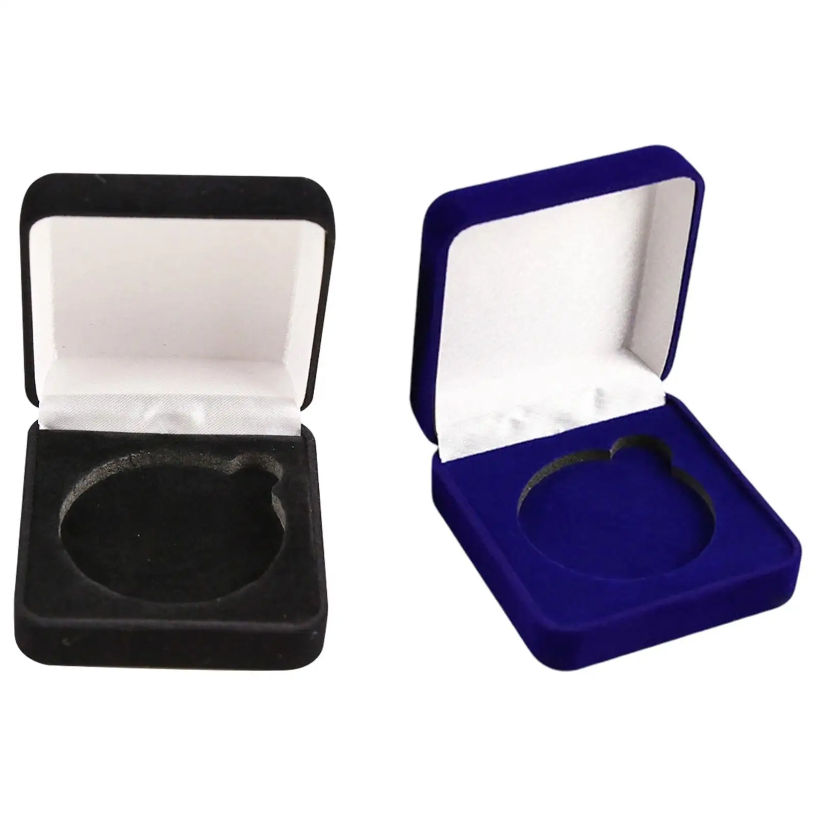 صندوق عرض مجموعة المحفظة التذكارية لعرض المخمل المحمول