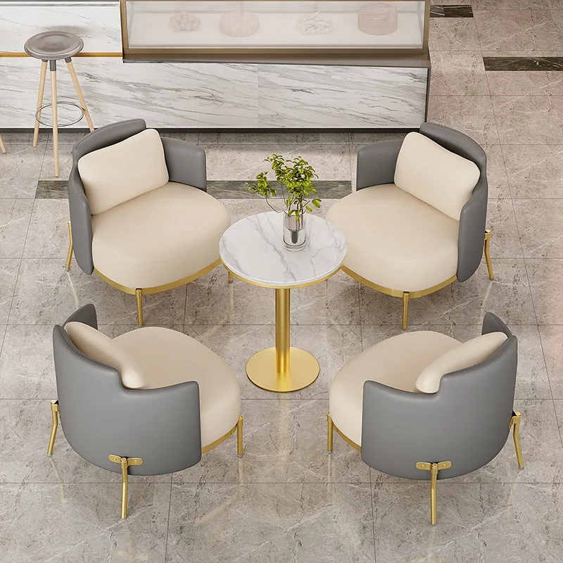 Business negotiation reception sofa cafe restaurant office meeting sofa chair