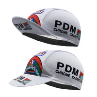 Retro PDM Cycling Cap Classics Road Bicycle Hat Team Bike Headwears Breathable Men and Women Gorra Ciclismo