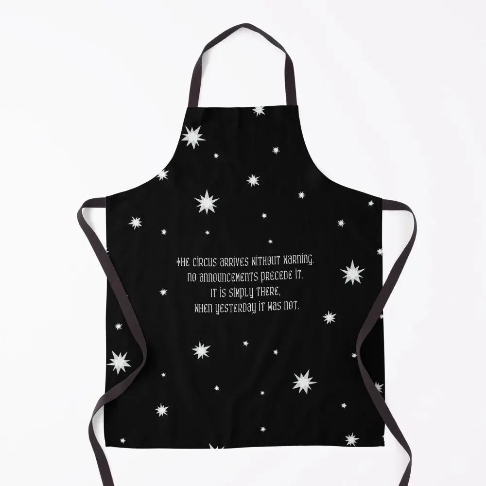 

The night circus - At night Apron chefs Household Items Useful Children'S painting Apron