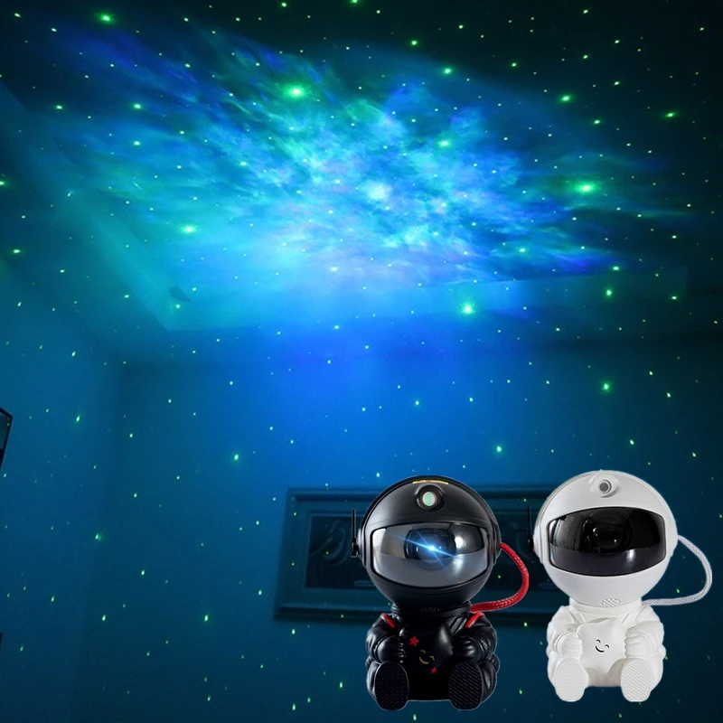 2023 NEW Astronaut Projector Starry Sky Galaxy Stars Projector Night Light LED Lamp for Bedroom Room Decor Valentines Kids Gifts