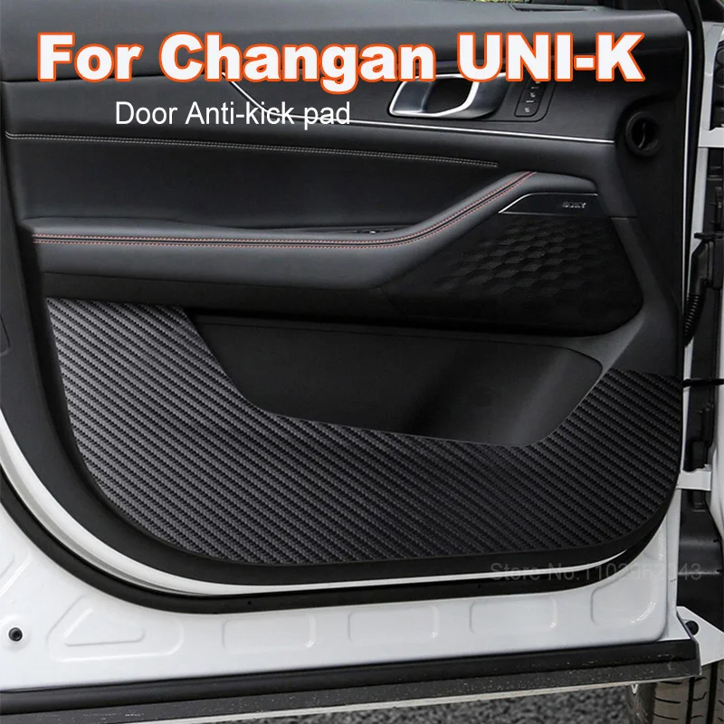 

For Changan UNI-K UNIK 2021-2023 Car Door Anti Kick Pad Leather Protection Film Stickers Decorative Mat Auto Accessories