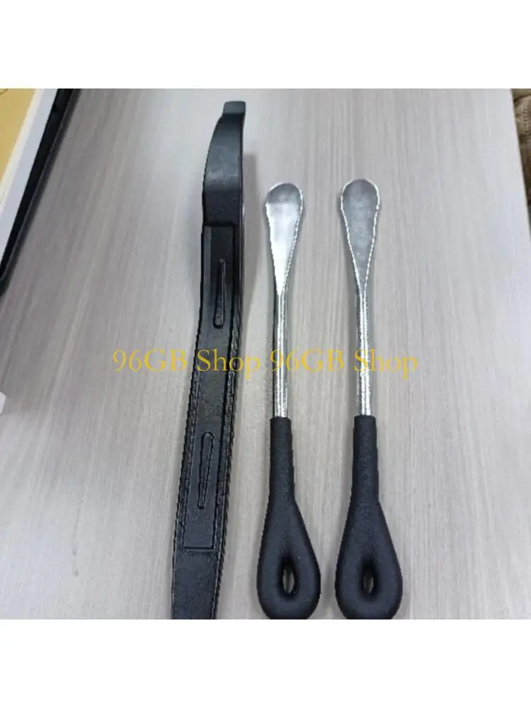 

96GB Tire Lever Bicycles Tire Removal Tool with Rims Protectors for Road Mountain Bikes Bike Tire Changing Tool
