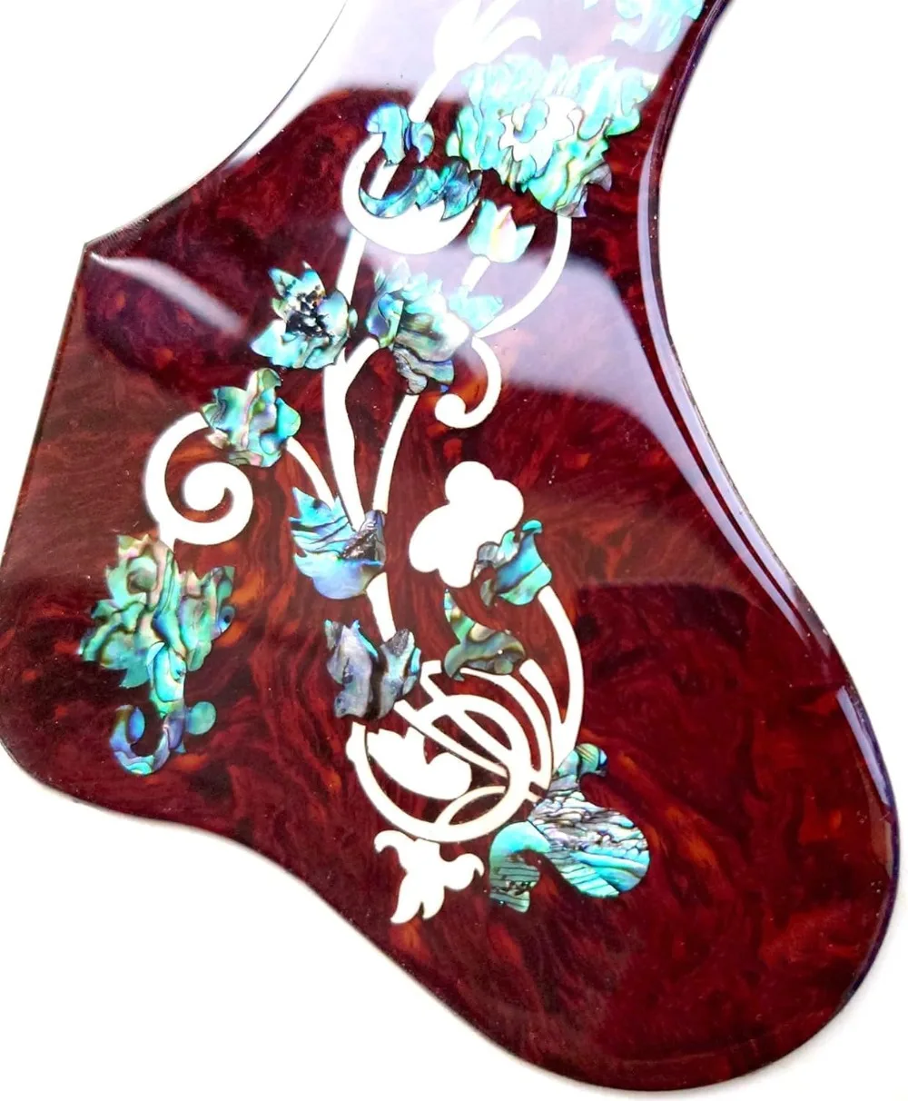 For Gib Acoustic Guitar Pickguard  J200 SJ200 Acoustic Folk Guitar Self Adhensive Pickguard Crystal