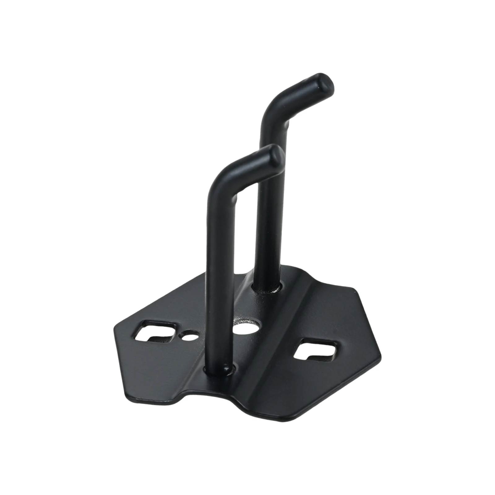 1PC 50/100mm Heavy Duty Double Inclined Hook Hole Board Hook Rust Resistant For Storage Logistics Bathroom Kitchen Garden Door