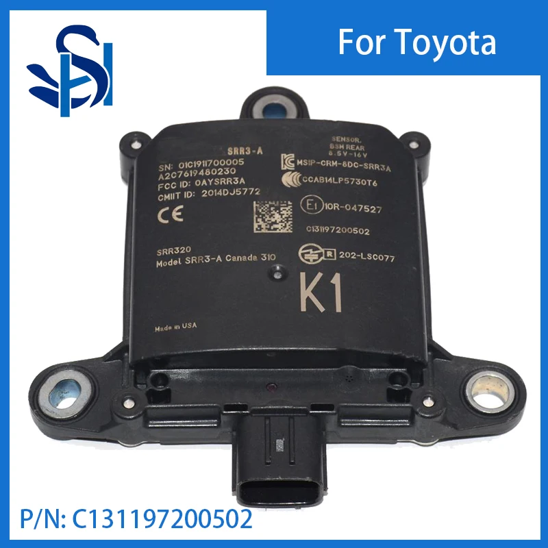 Distance Radar Sensor jarak Monitor titik buta untuk Toyota