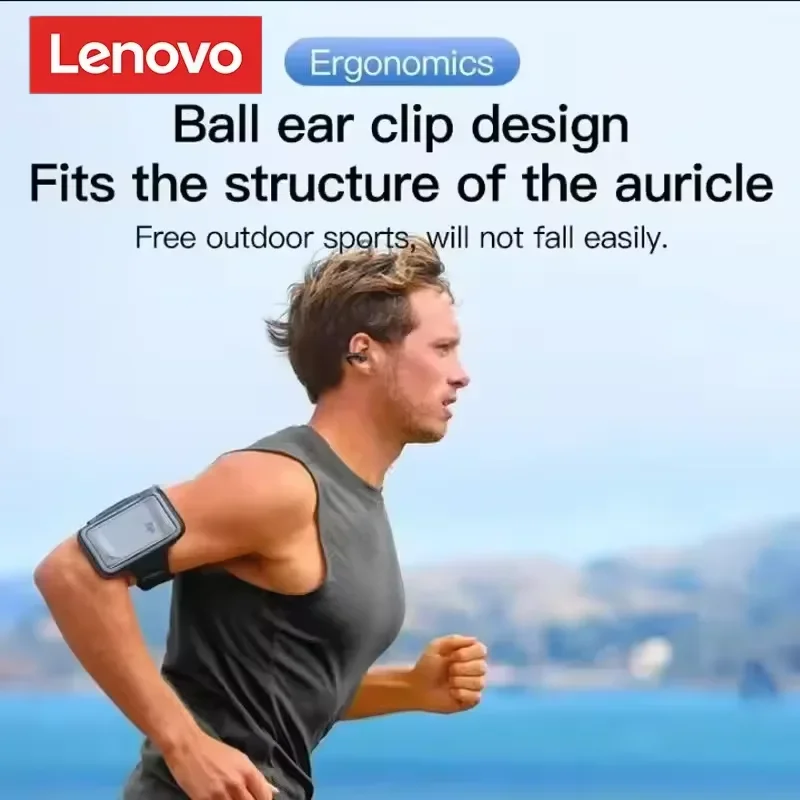لينوفو جديد الأصلي T75 العظام التوصيل اللاسلكية Bluetooth5.3 سماعات سماعات رياضية HiFi جودة الصوت سماعة مقاومة للماء #4