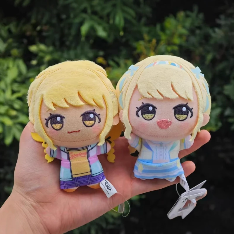 Anime IDOLM Plush Toys Saki Hanami Temari Tsukimura Kotone Fujita Cosplay Stuffed Dolls Plushie Pendant Christmas Gifts 12cm