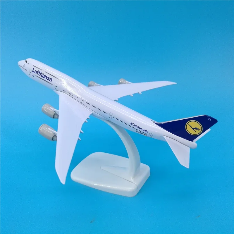 20CM B747 Lufthansa Airlines Airplanes Plane Aircraft Alloy Model
