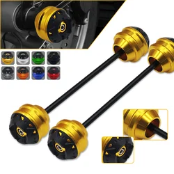 AK550 Falling Protection Pad Motorcycle CNC Rear Axle Fork Wheel Crash Sliders Protector Cap For AK 550 ak550 2017 2022 2023